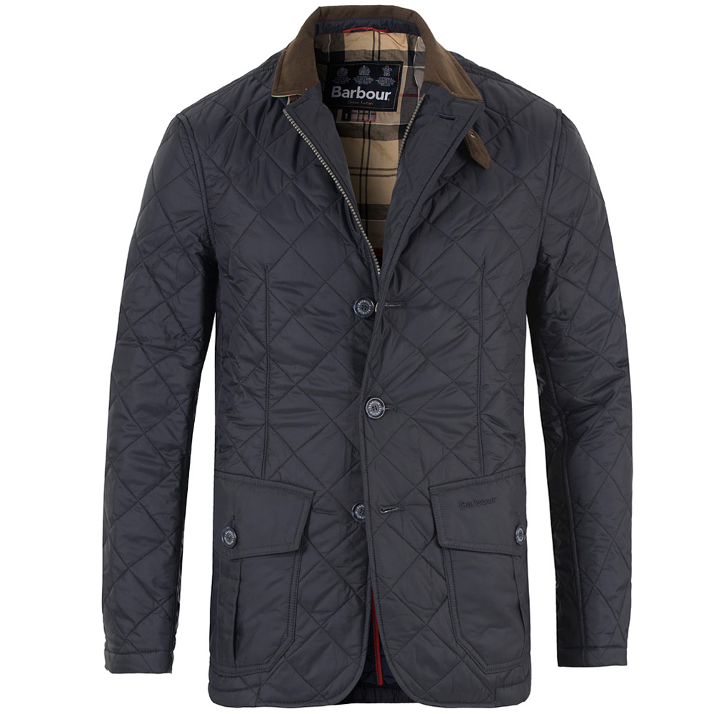 Herenjas Quilted Sander Navy Herenjas Quilted Sander Navy