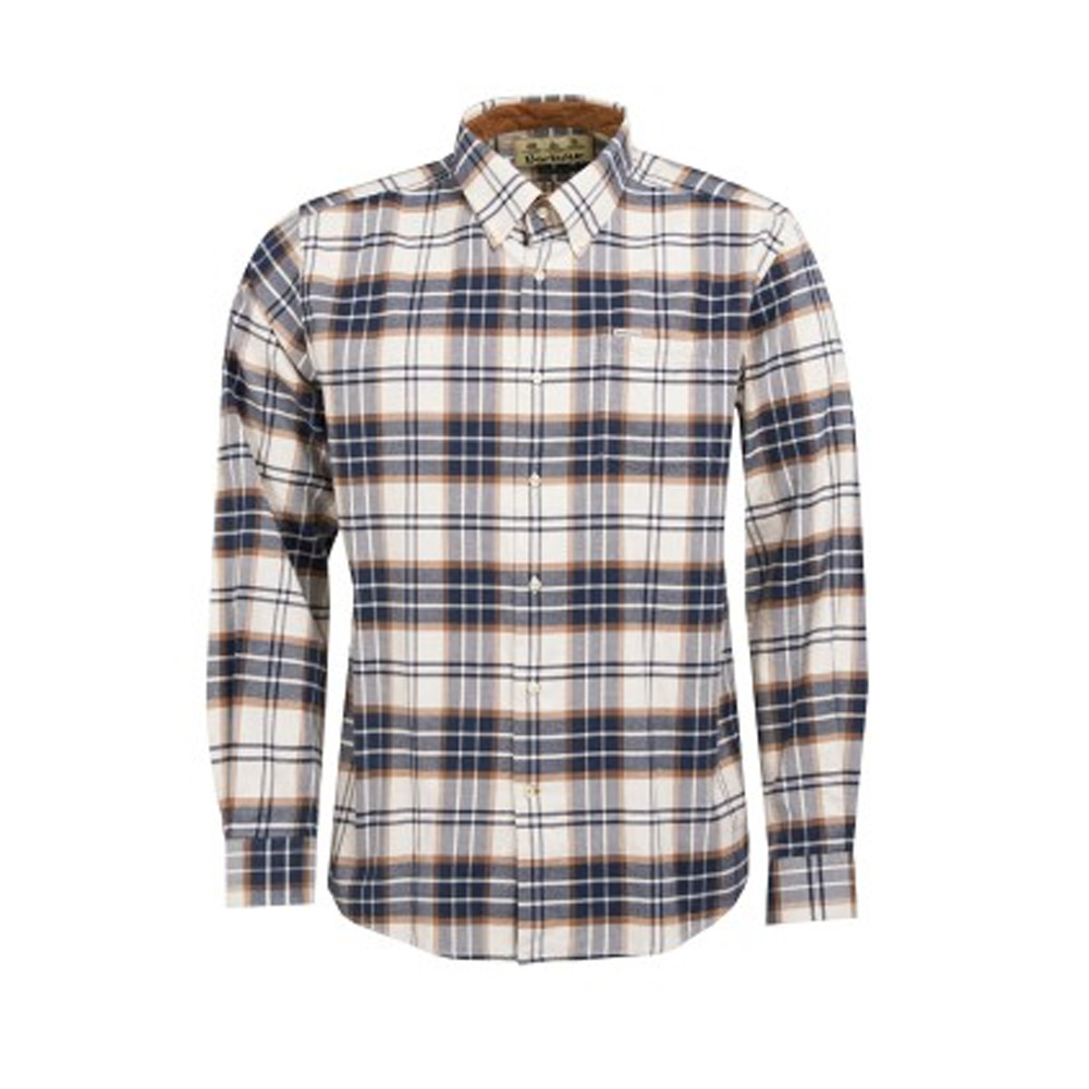 Barbour Herenshirt Portdown Ecru
