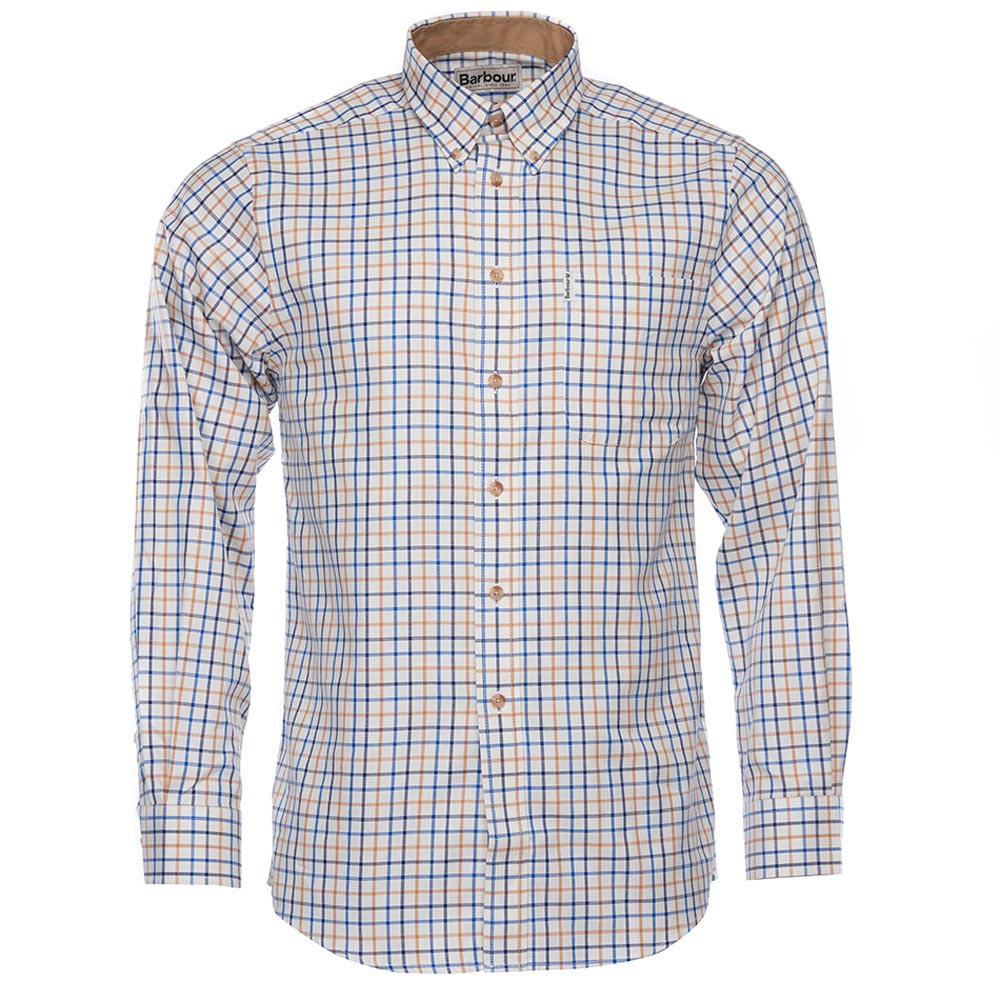 Herenshirt SP Tattersall Blue Herenshirt SP Tattersall Blue