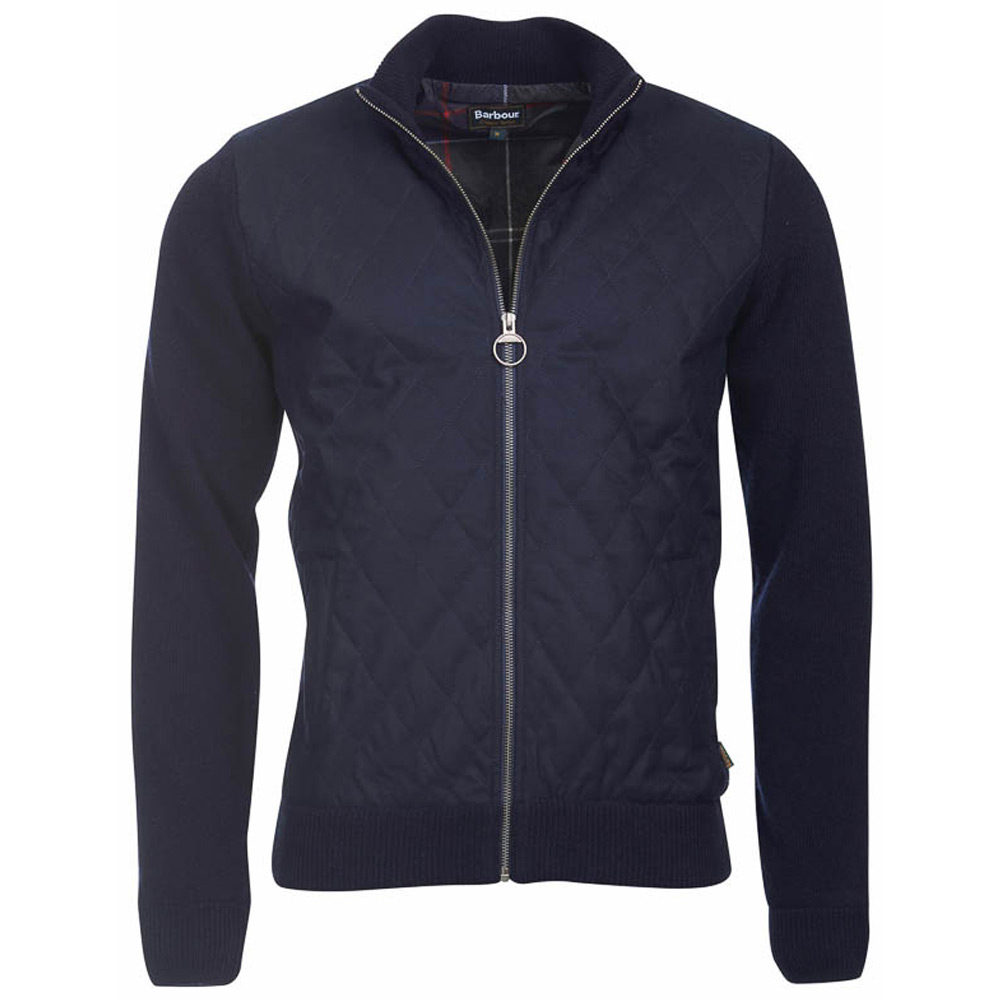 Barbour Herentrui Culzean Zip Through Navy barbour kopen in de aanbieding