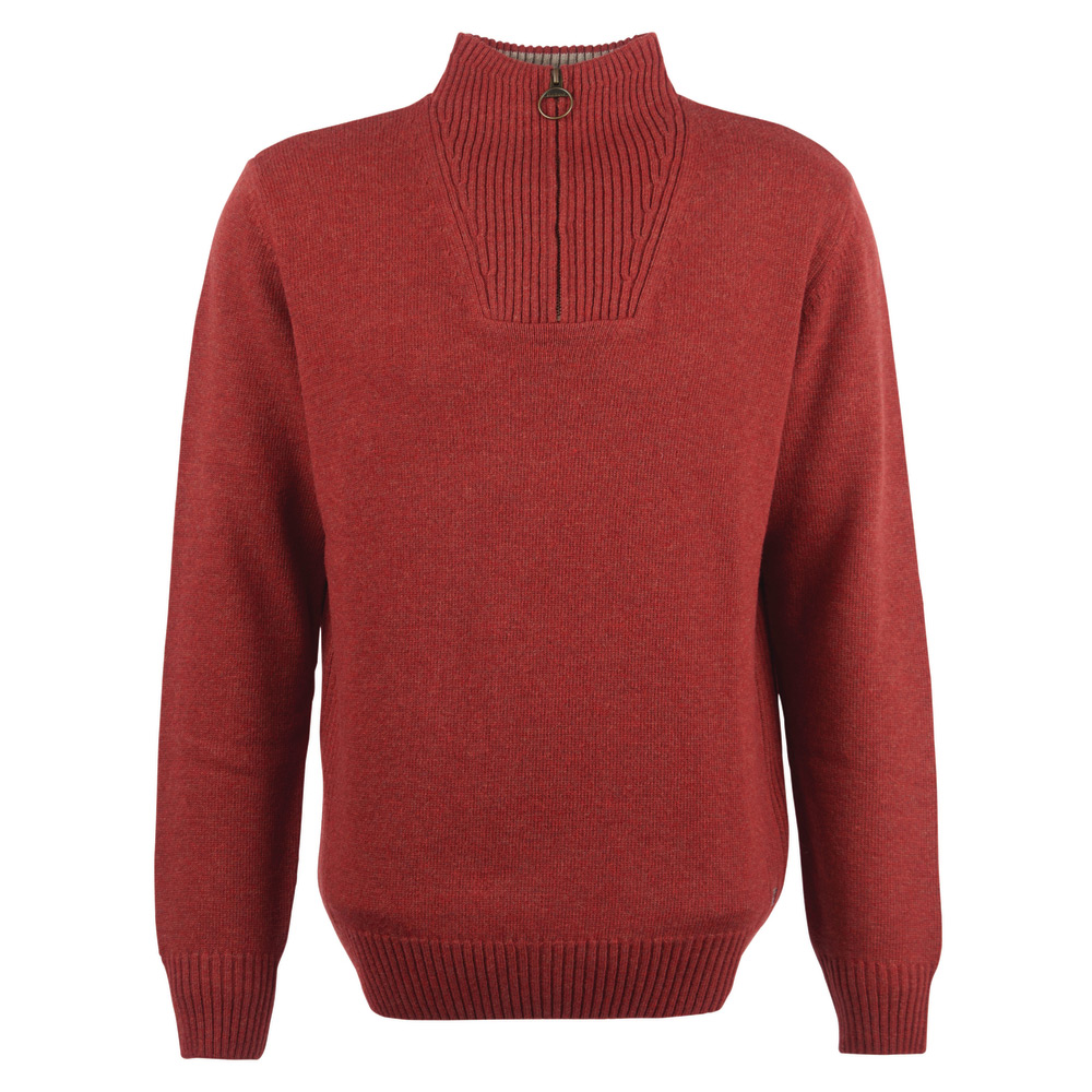 Herentrui Nelson half zip Brick Red Herentrui Nelson half zip Brick Red