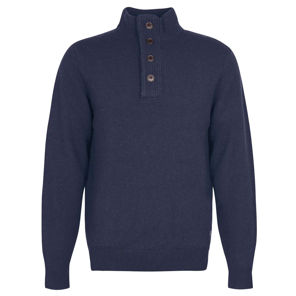 Herentrui Patch Half Zip navy afbeelding