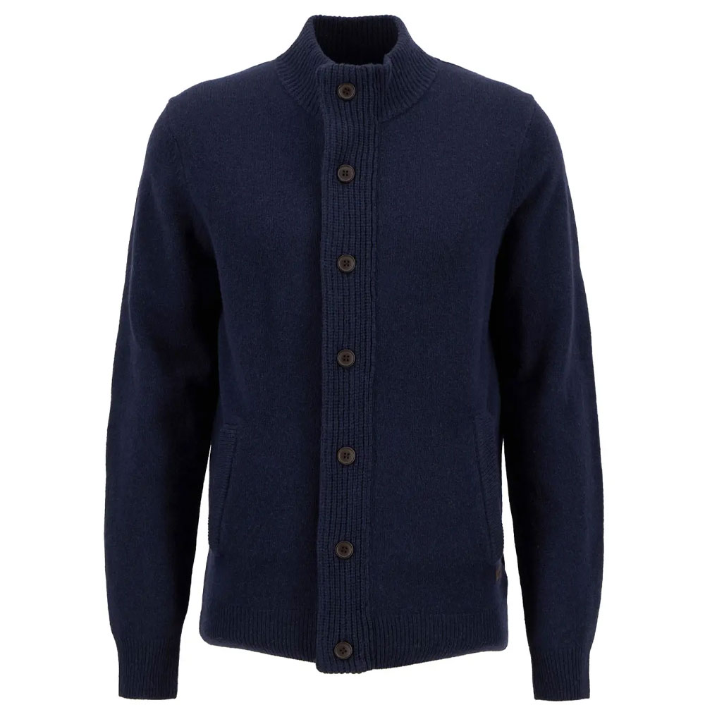 Herentrui Patch Zip Through navy afbeelding