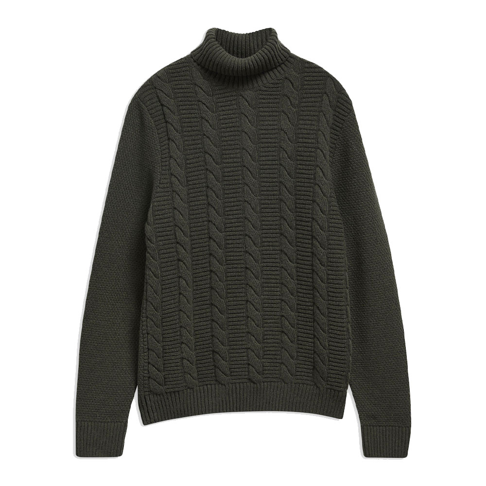 Herentrui Staplecross Rollneck Seaweed