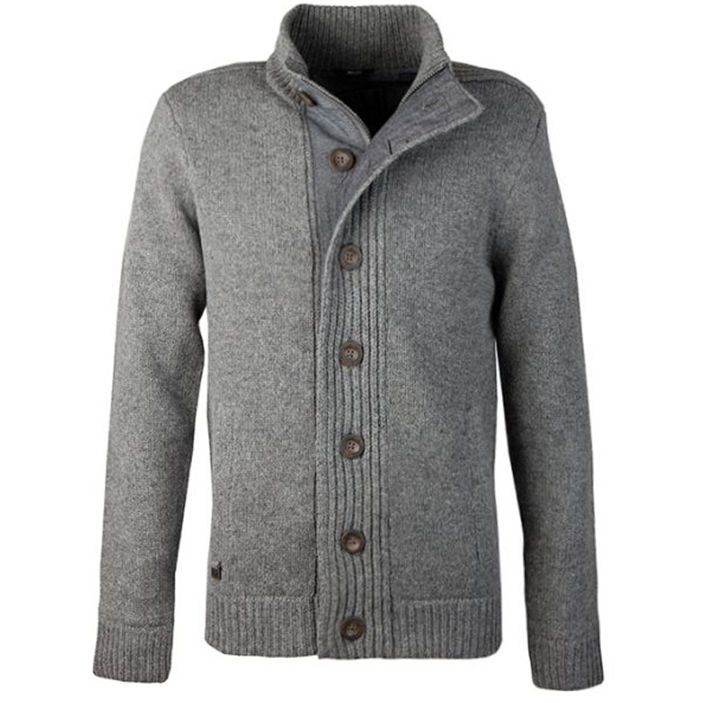 Roosenstein Wolke Herenvest Brett Cardigan Grijs