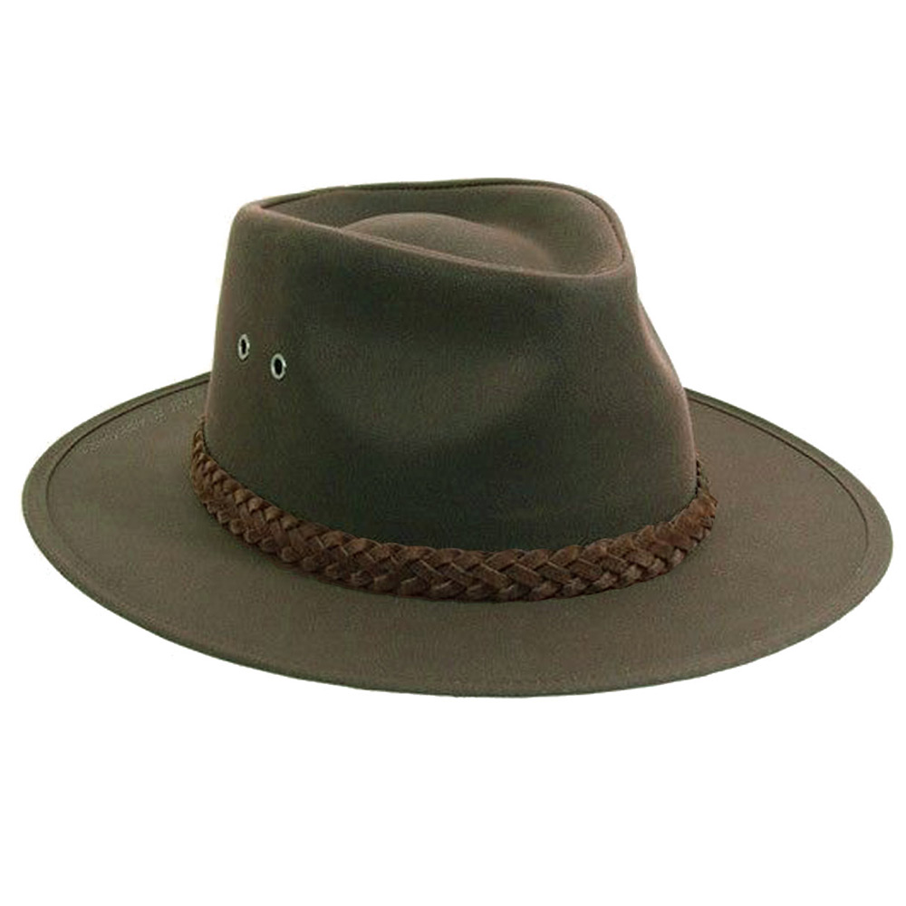 Barbour Hoed Bushman wax Olive