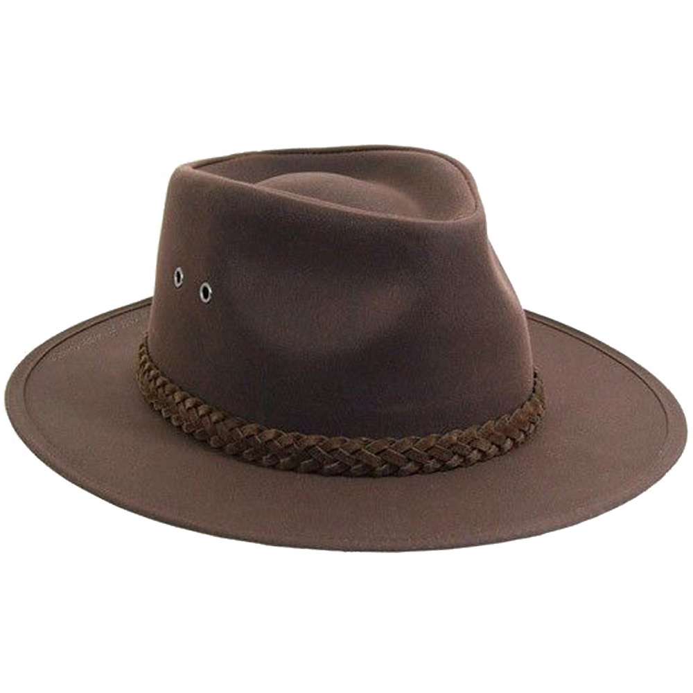 Barbour Hoed Bushman wax Rustic