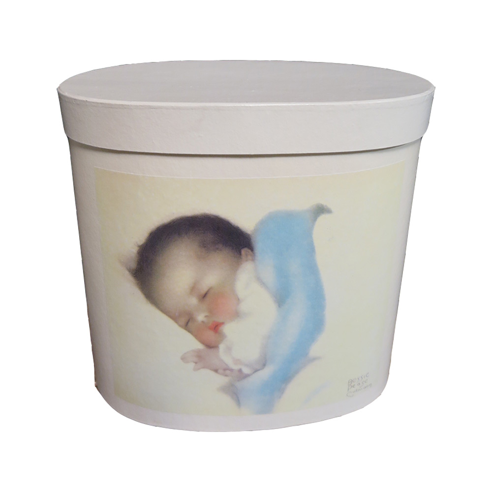 Hoedendoos baby slaapt M