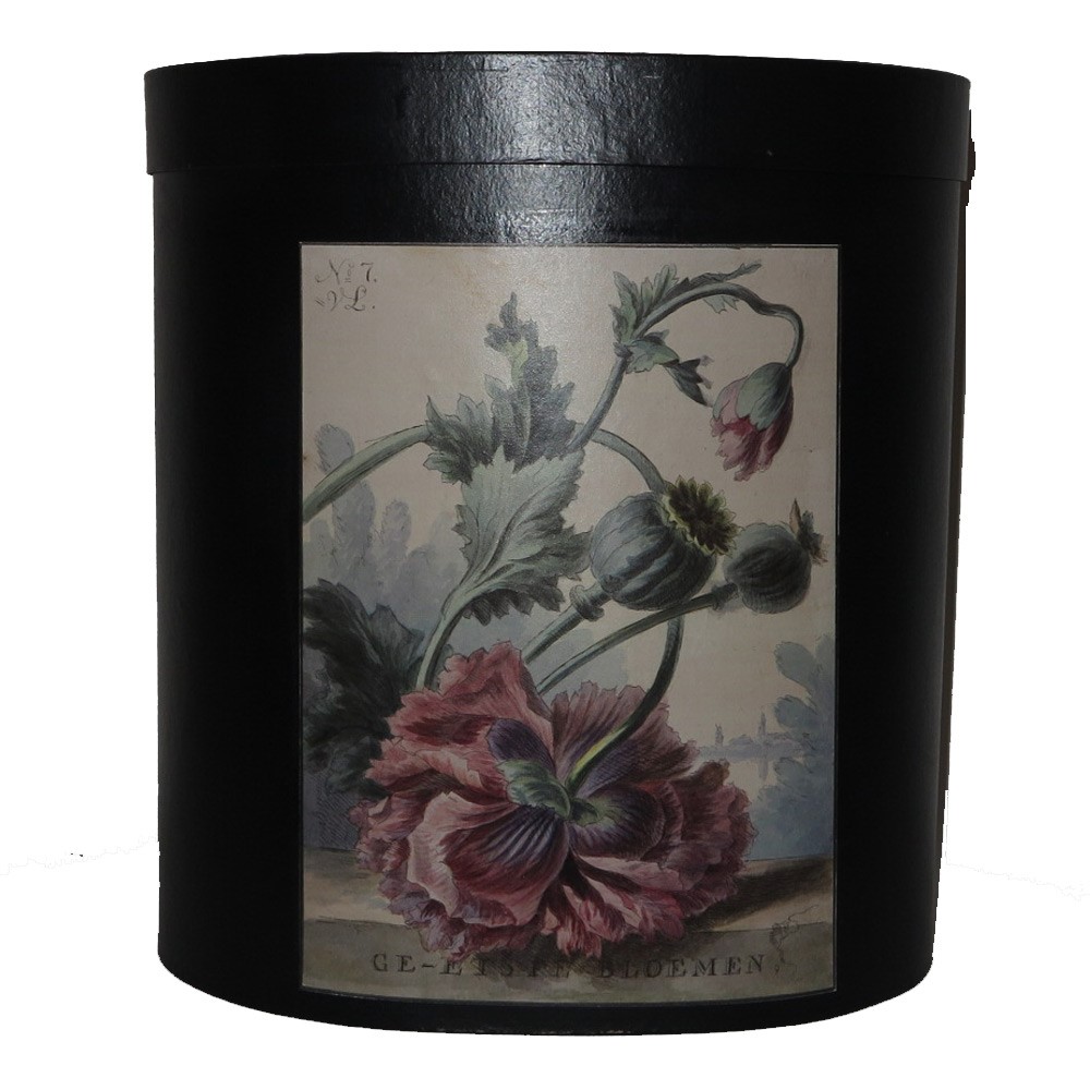 Hoedendoos Papaver zwart l