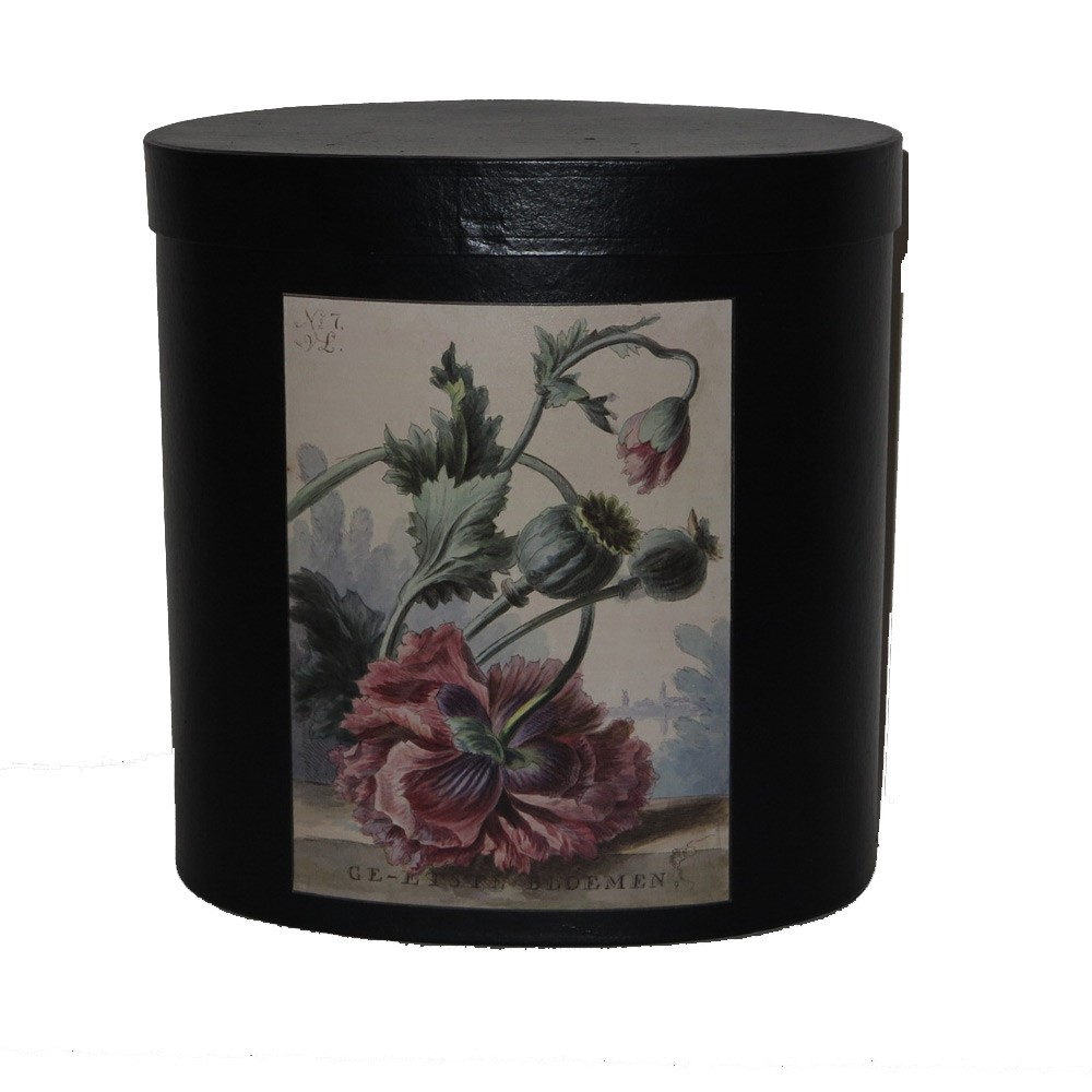 Hoedendoos papaver zwart S Hoedendoos papaver zwart S