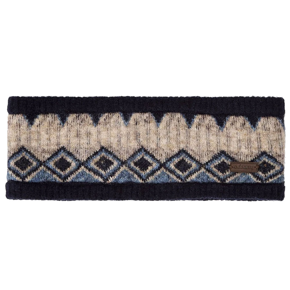 Hoofdband Drumroe Fair Isle Navy Multi