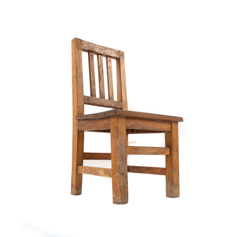 Houten stoeltje