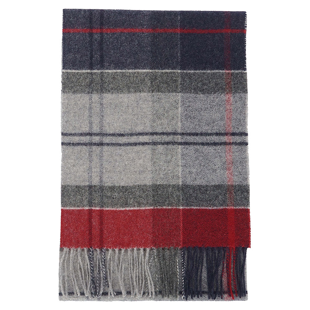 Inverness tartan scarf Blue Granite