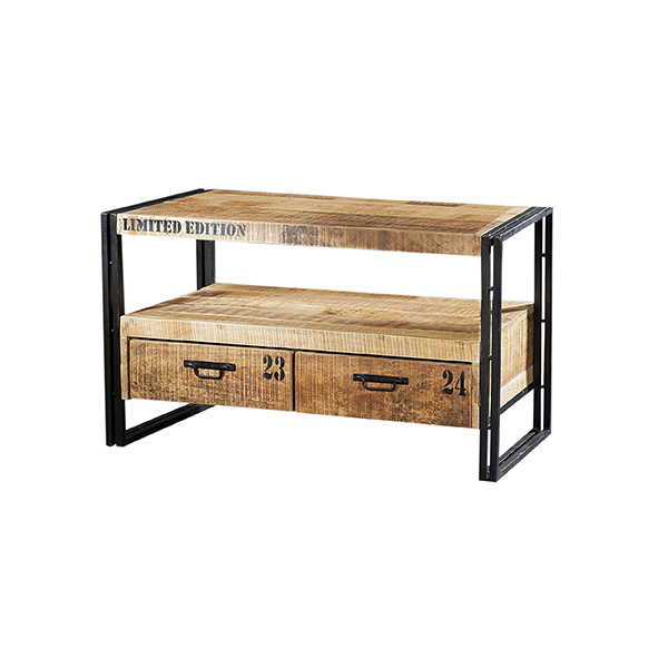 Iron Tv Dressoir Met 2 Laden huismerk kopen in de aanbieding Iron Tv Dressoir Met 2 Laden huismerk kopen in de aanbieding
