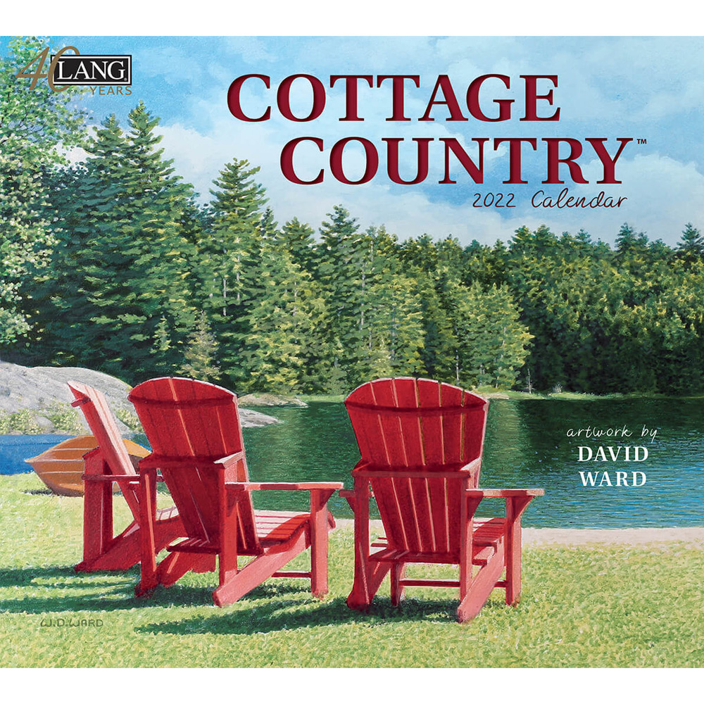 LANG Kalender Cottage Country
