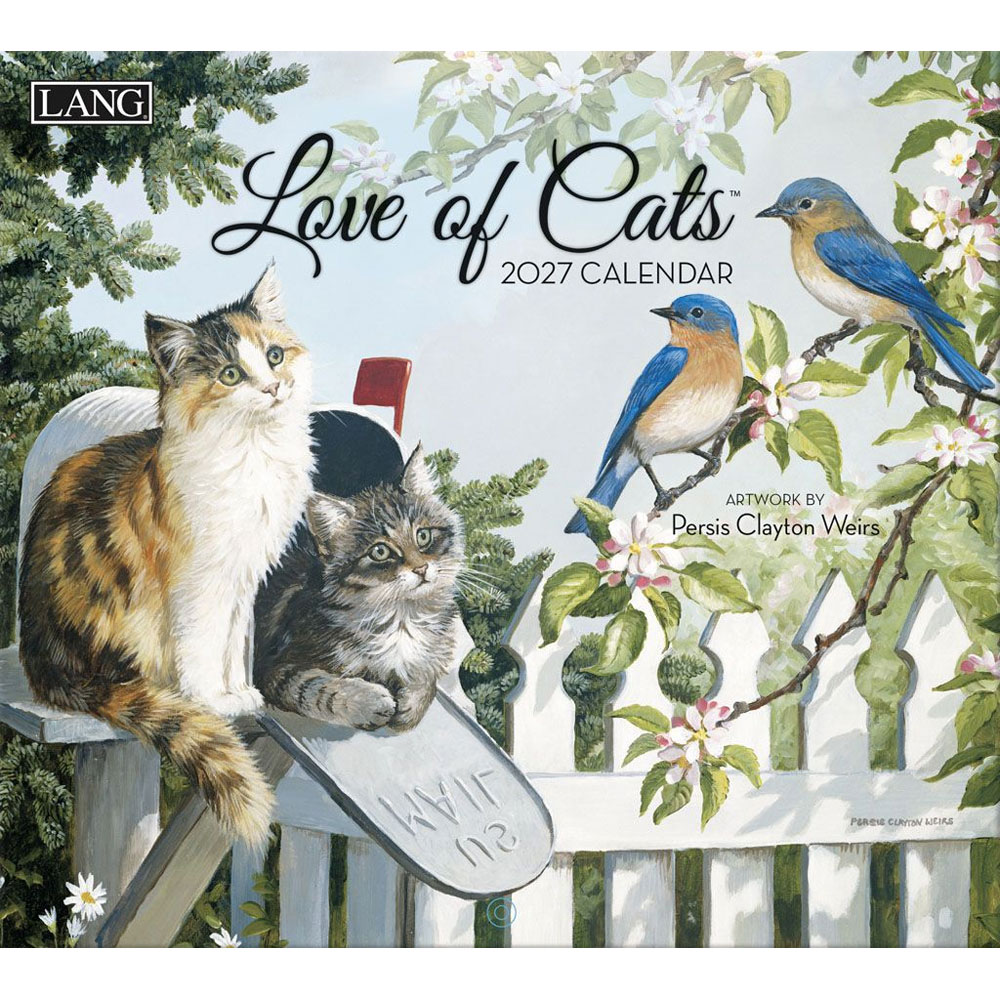 LANG Kalender Love Of Cats