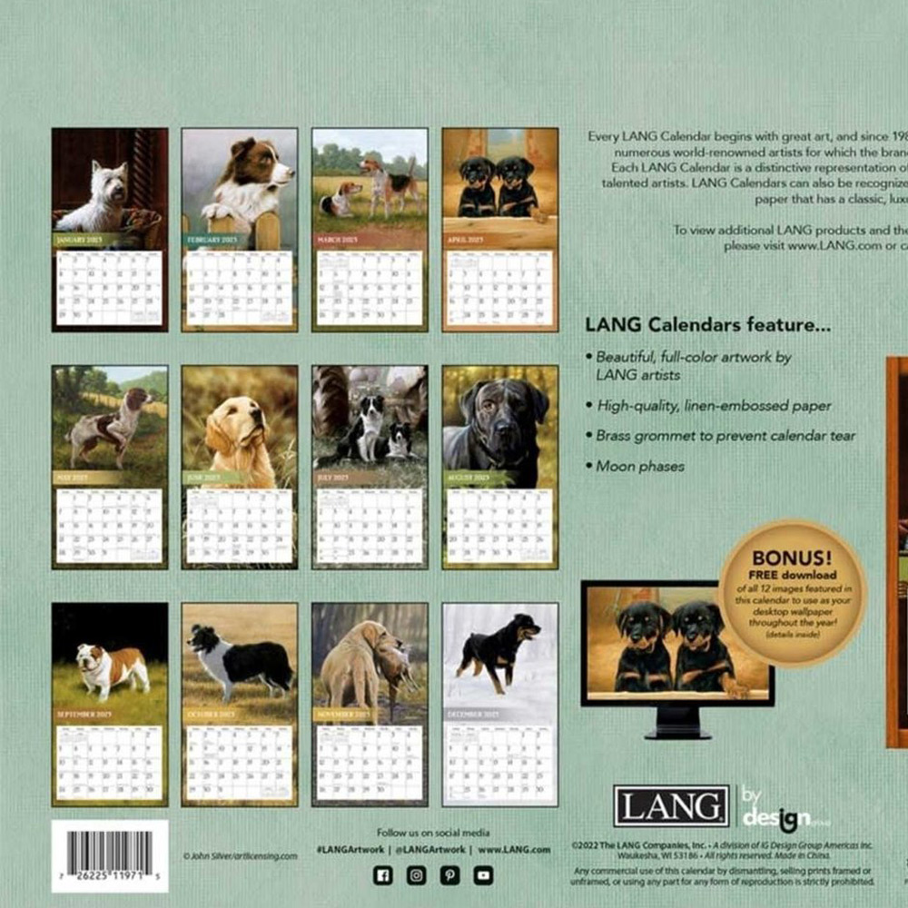 Kalender Love Of Dogs