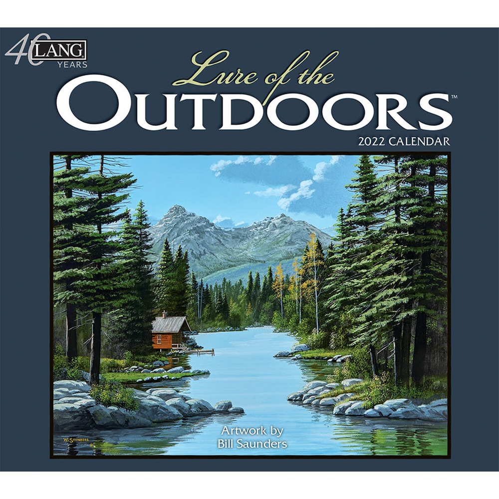 LANG Kalender Lure of the outdoors