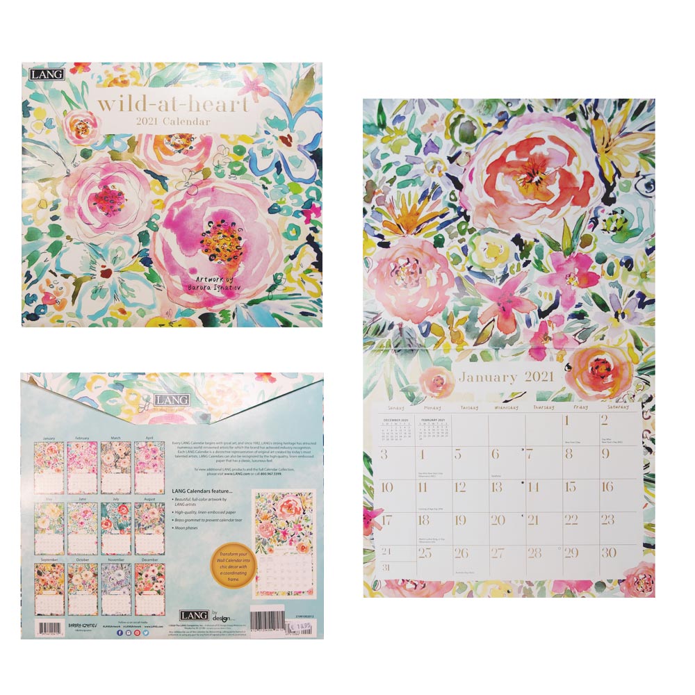 LANG Kalender Wild at heart