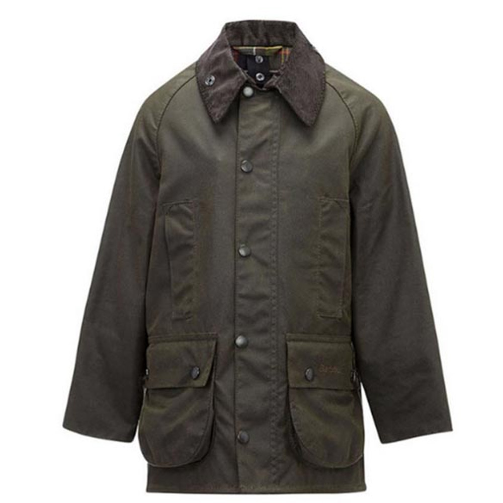 Kids waxjas Classic Beaufort Olive
