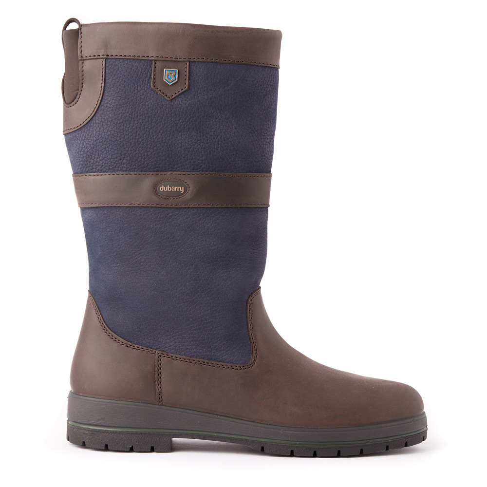 Kildare halfhoge outdoor laars navy brown Dubarry Outdoor laarzen