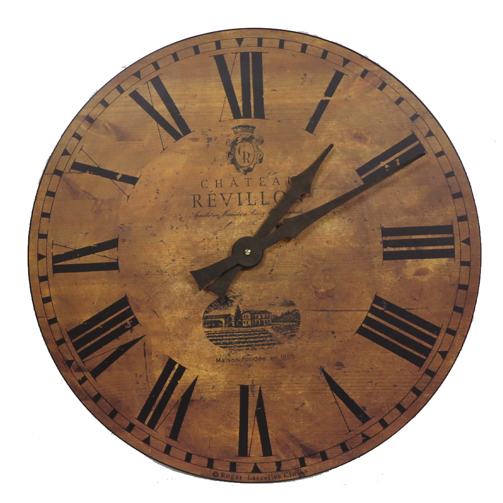 Klok Pine hout L