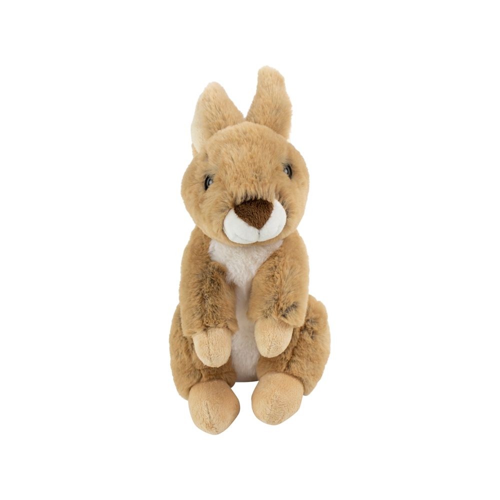 Knuffel konijn bruin zittend