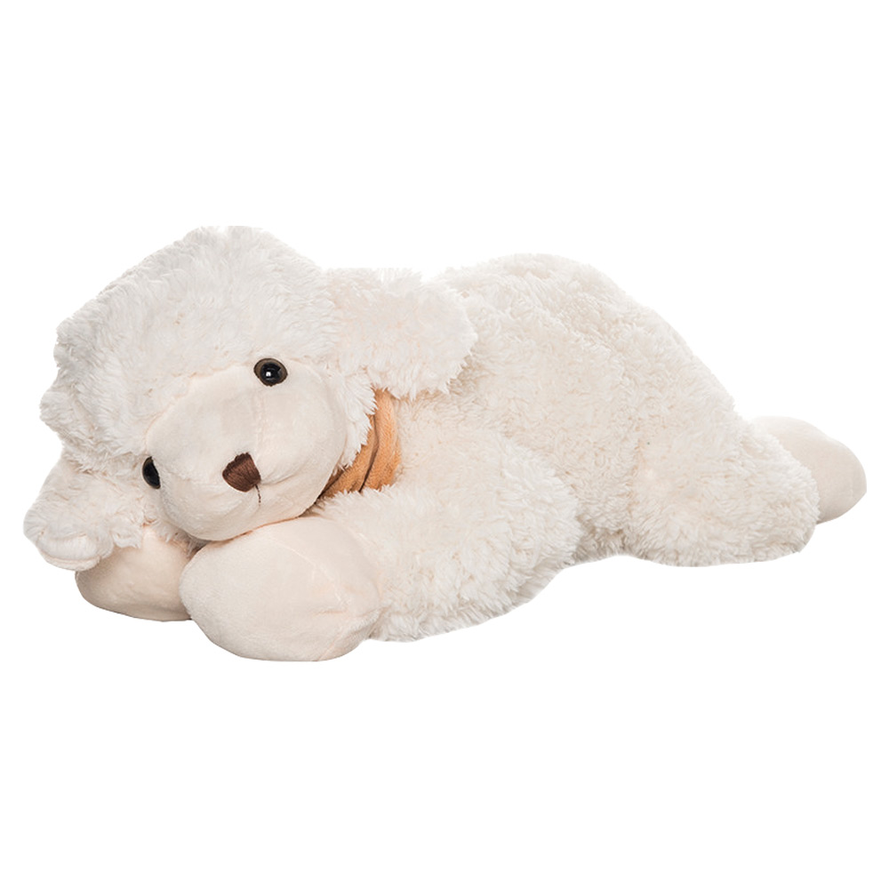 Knuffel lam liggend 45 cm Knuffel lam liggend 45 cm