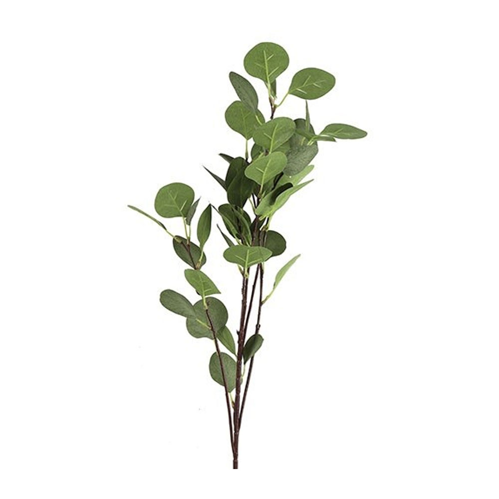Kunstblad Eucalyptus donkergroen