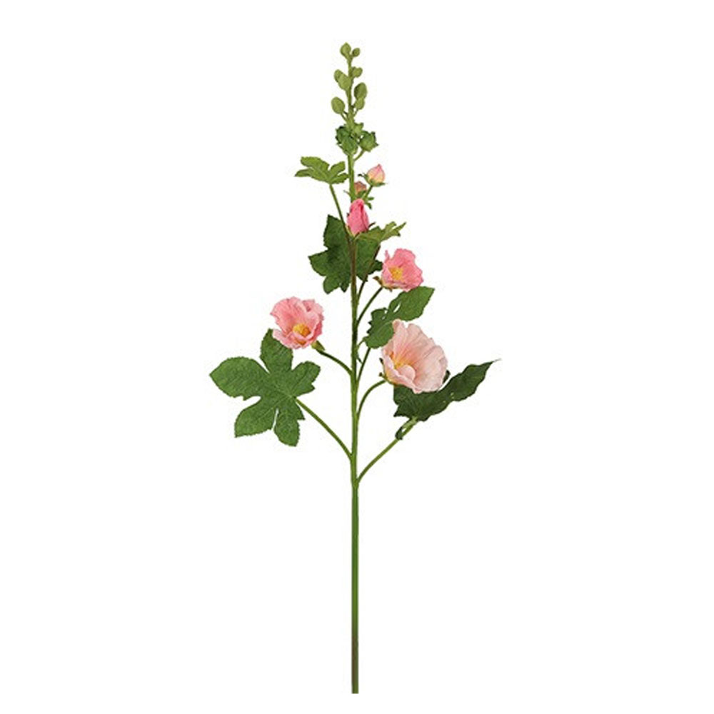 Countrylifestyle Kunstbloem Alcea Roze L