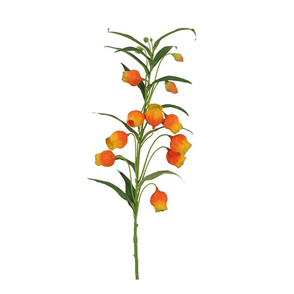 Countrylifestyle Kunstbloem Sandersonia oranje