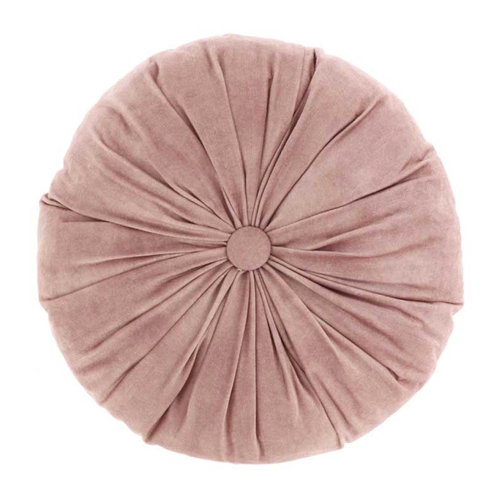 Kussen Basics Old Pink Rond 40cm