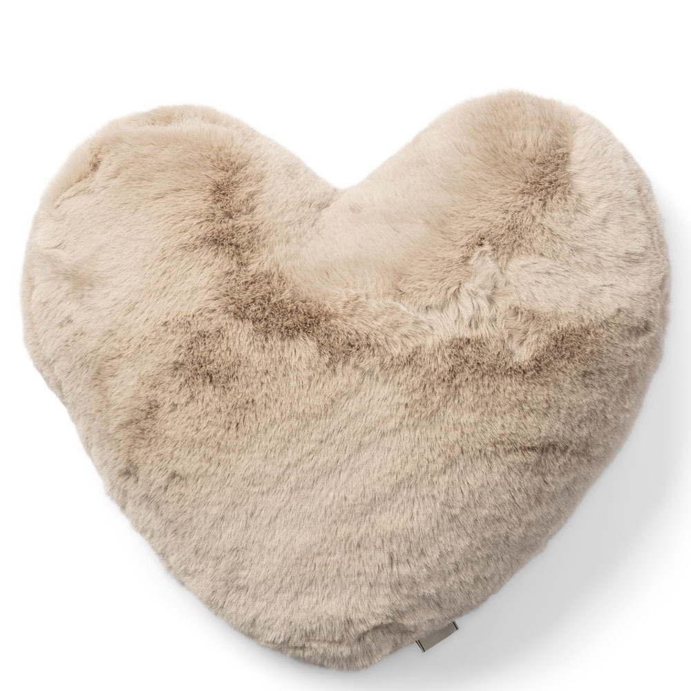 Riviera Maison Kussen Heather Heart Alba faux fur