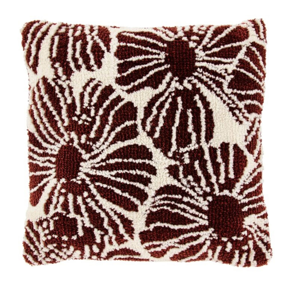 Kussen Monica Marsala 45x45cm