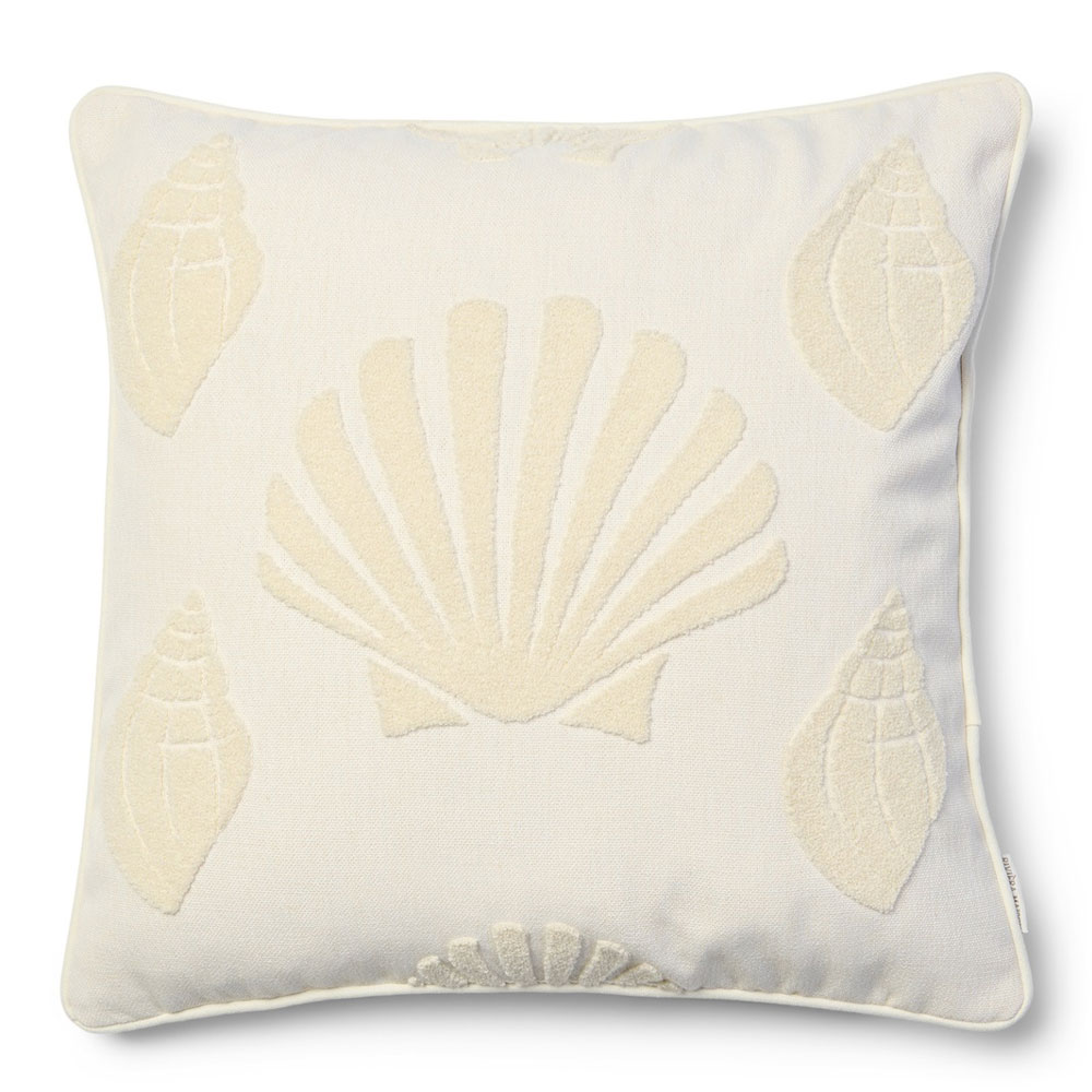 Riviera Maison Kussen Sandy Shell 50x50cm
