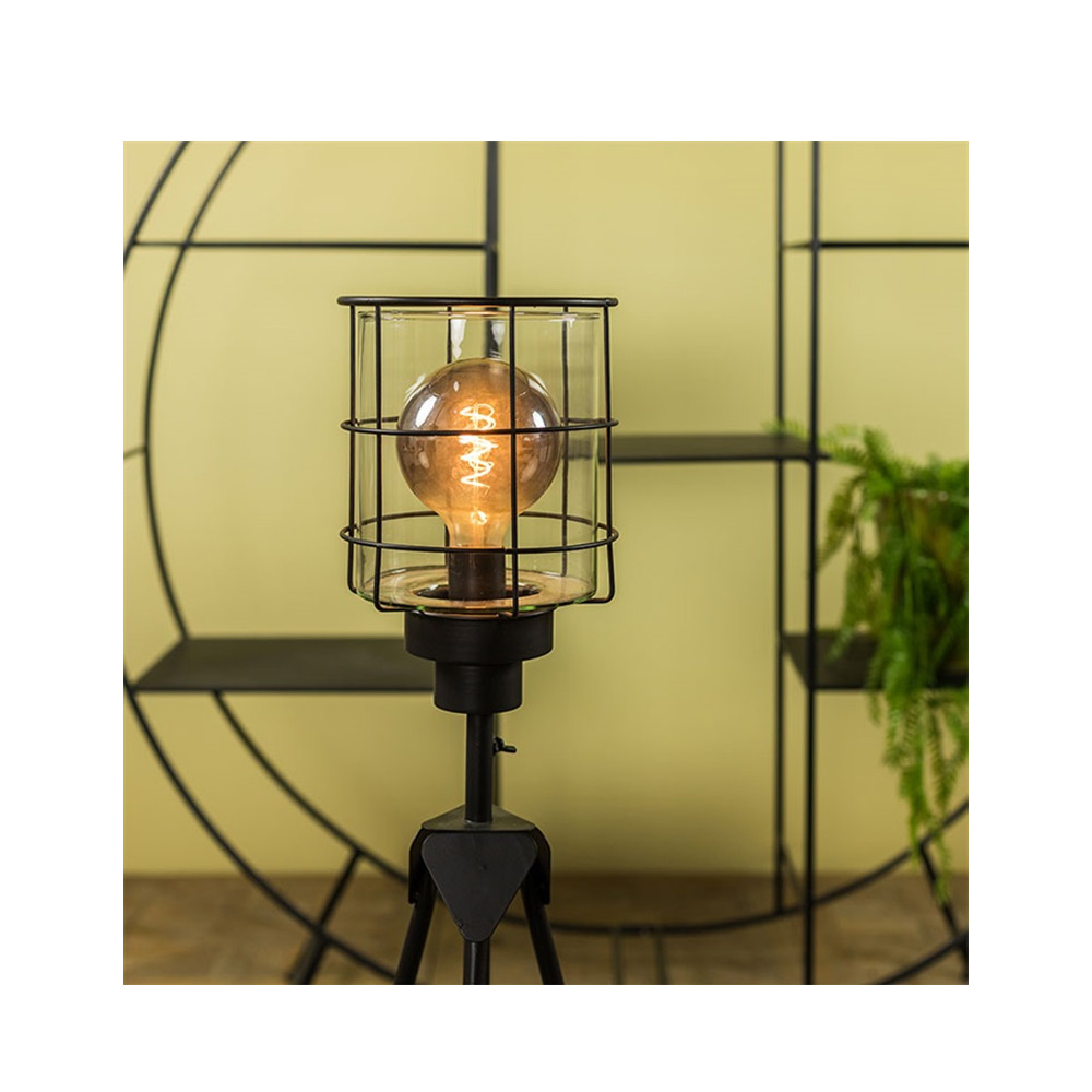  lamp filament LED DIM Globe grijs