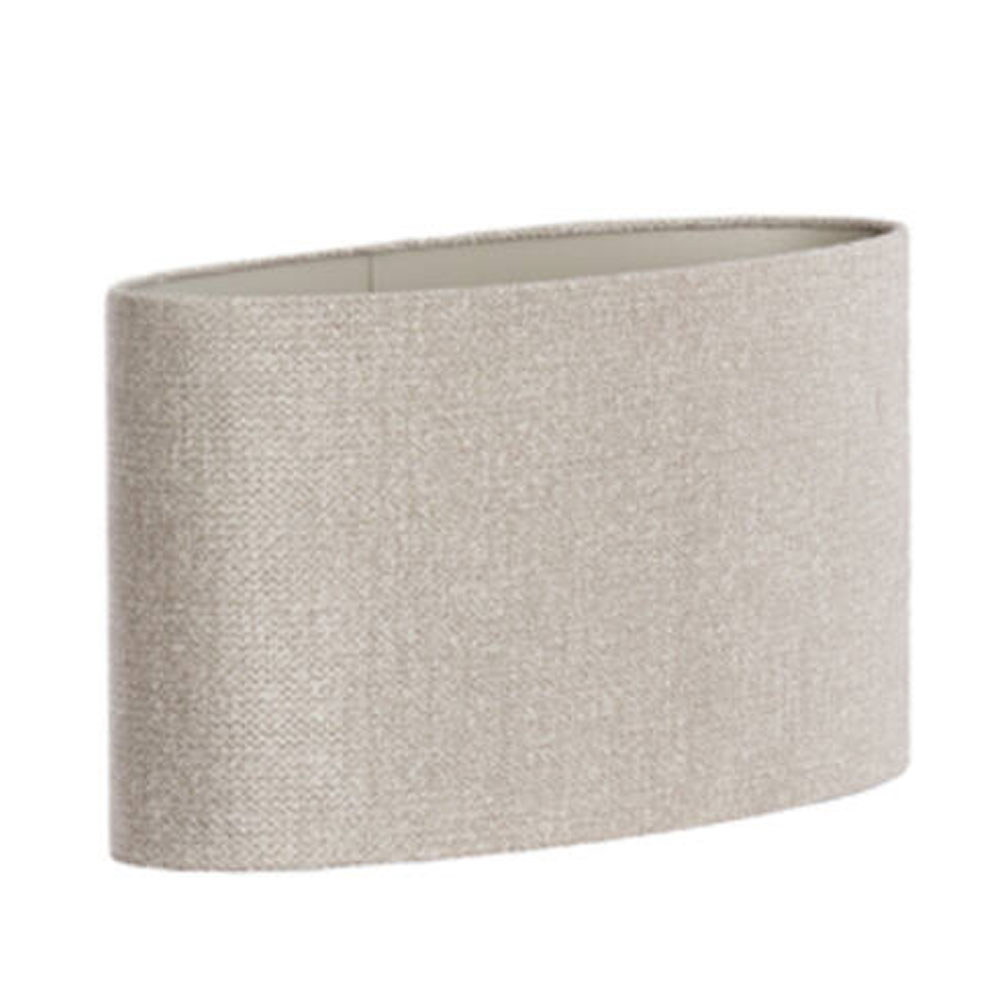 Lampenkap Ovaal recht smal Brandy Beige 30cm
