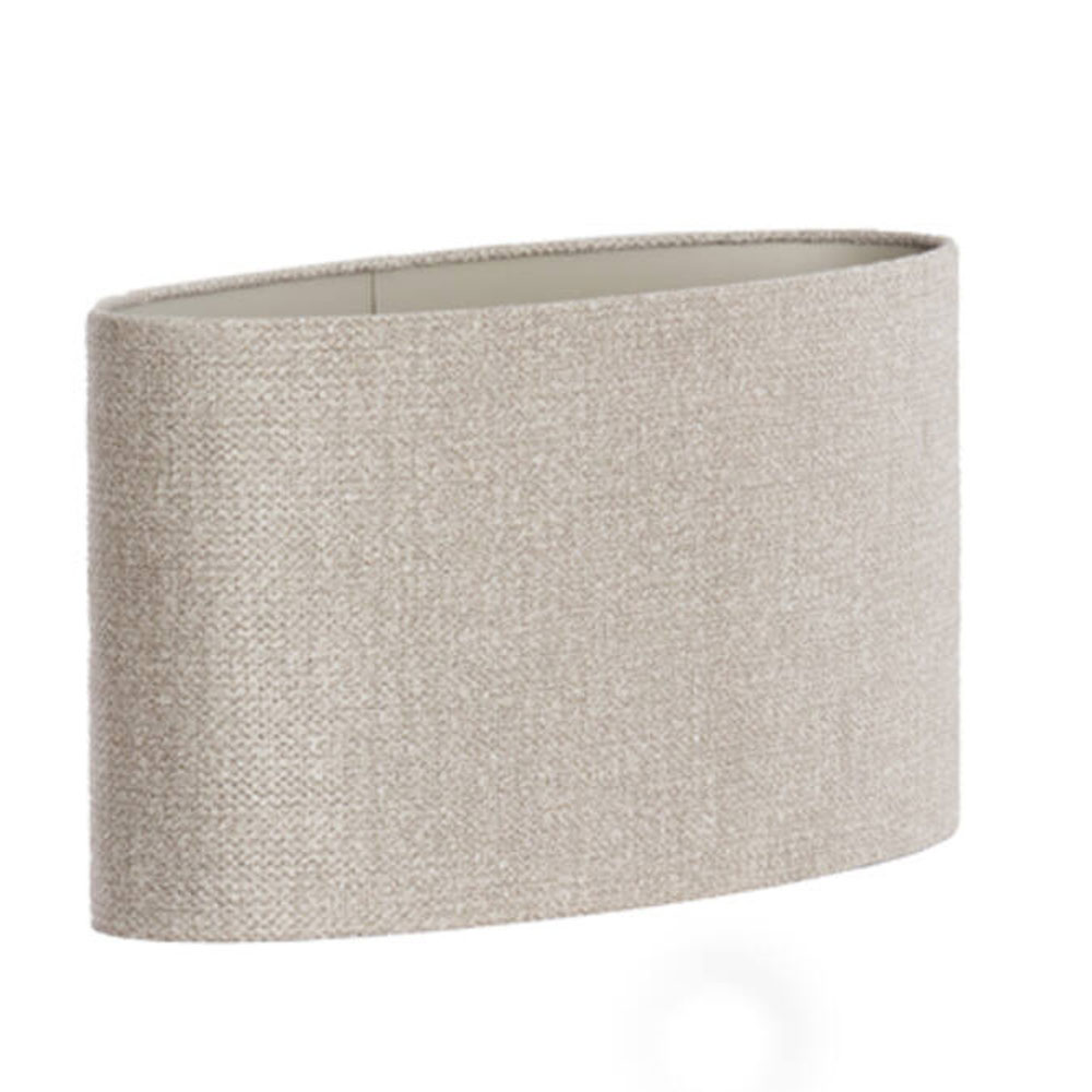 Lampenkap Ovaal recht smal Brandy Beige 45cm