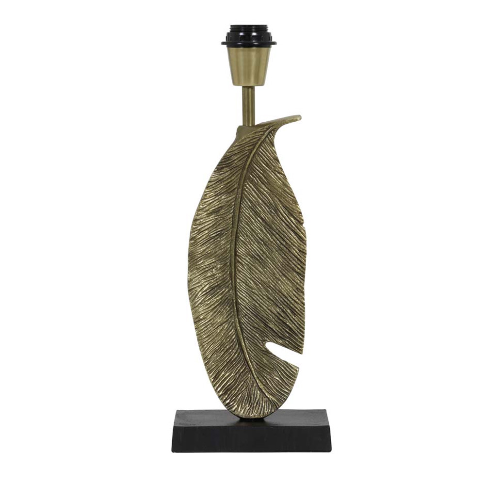 Lampvoet Winter antiek goud