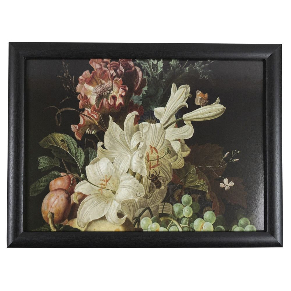 Laptray Bloemen en fruit Laptray Bloemen en fruit
