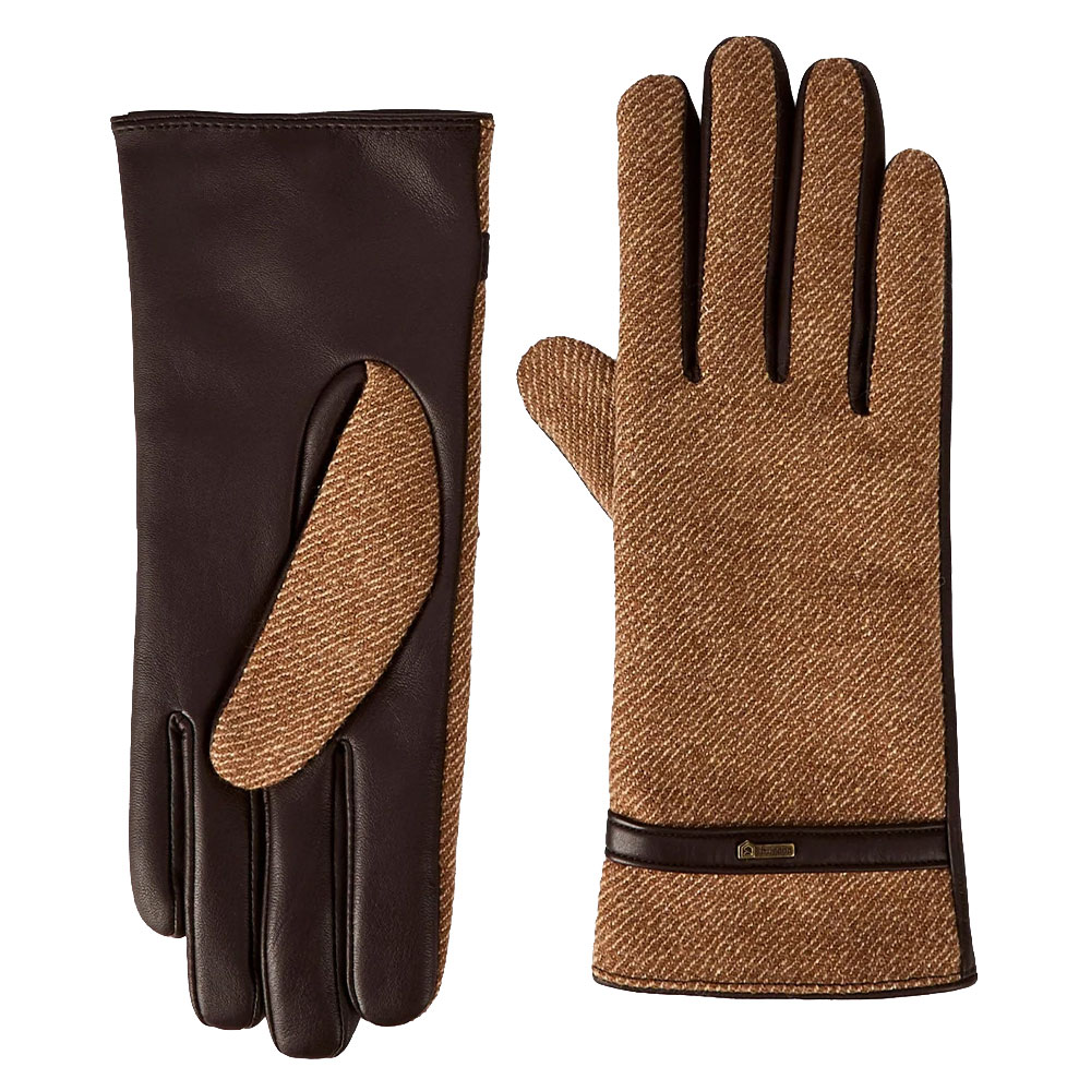 Leren Handschoen Ballycastle Camel Twill