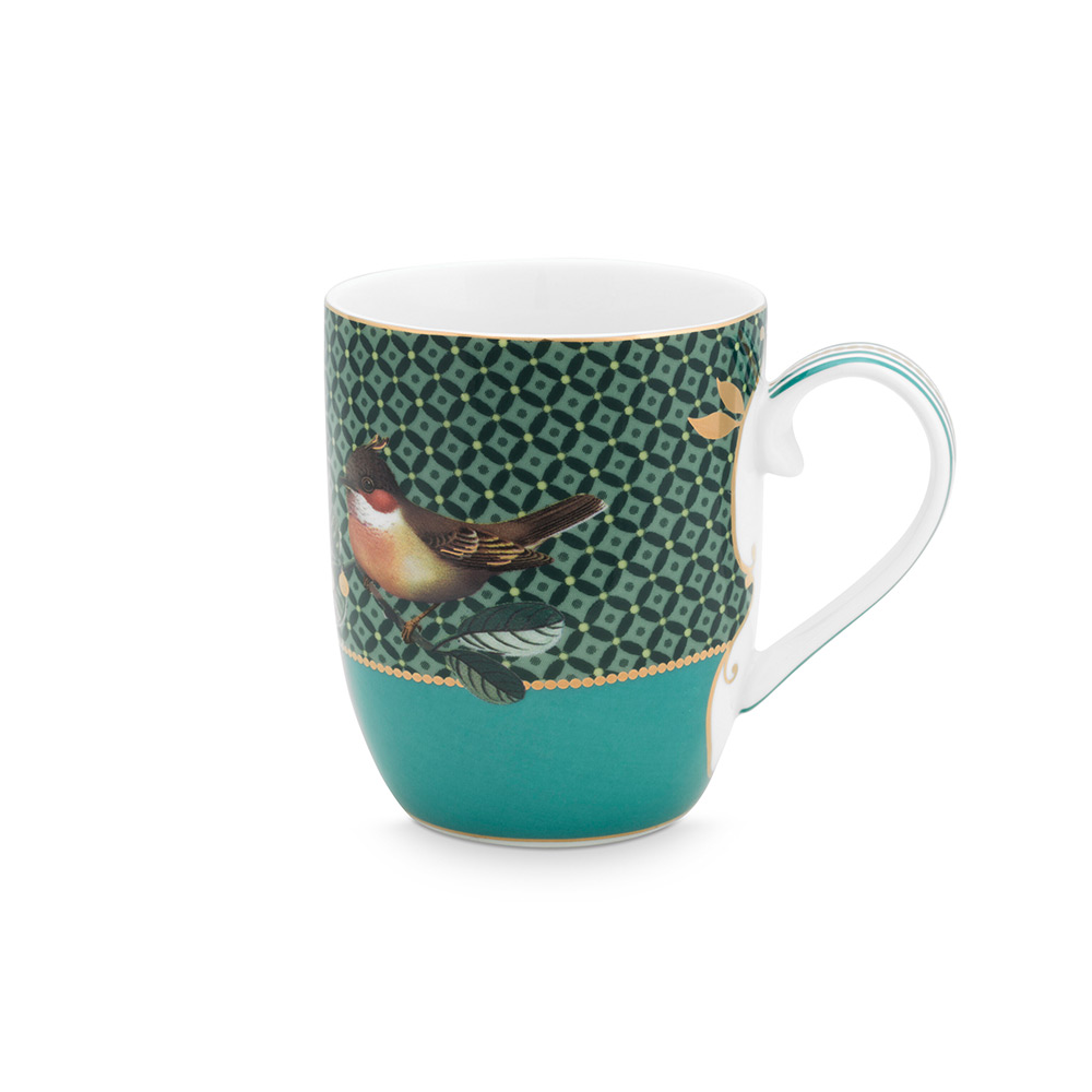 PiP Studio Mok S Winter Wonderland Bird green 145ml