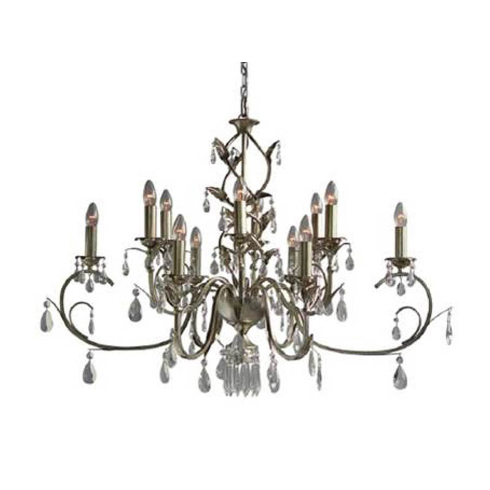 New Classic Ovaal Bladzilver 12 lichts