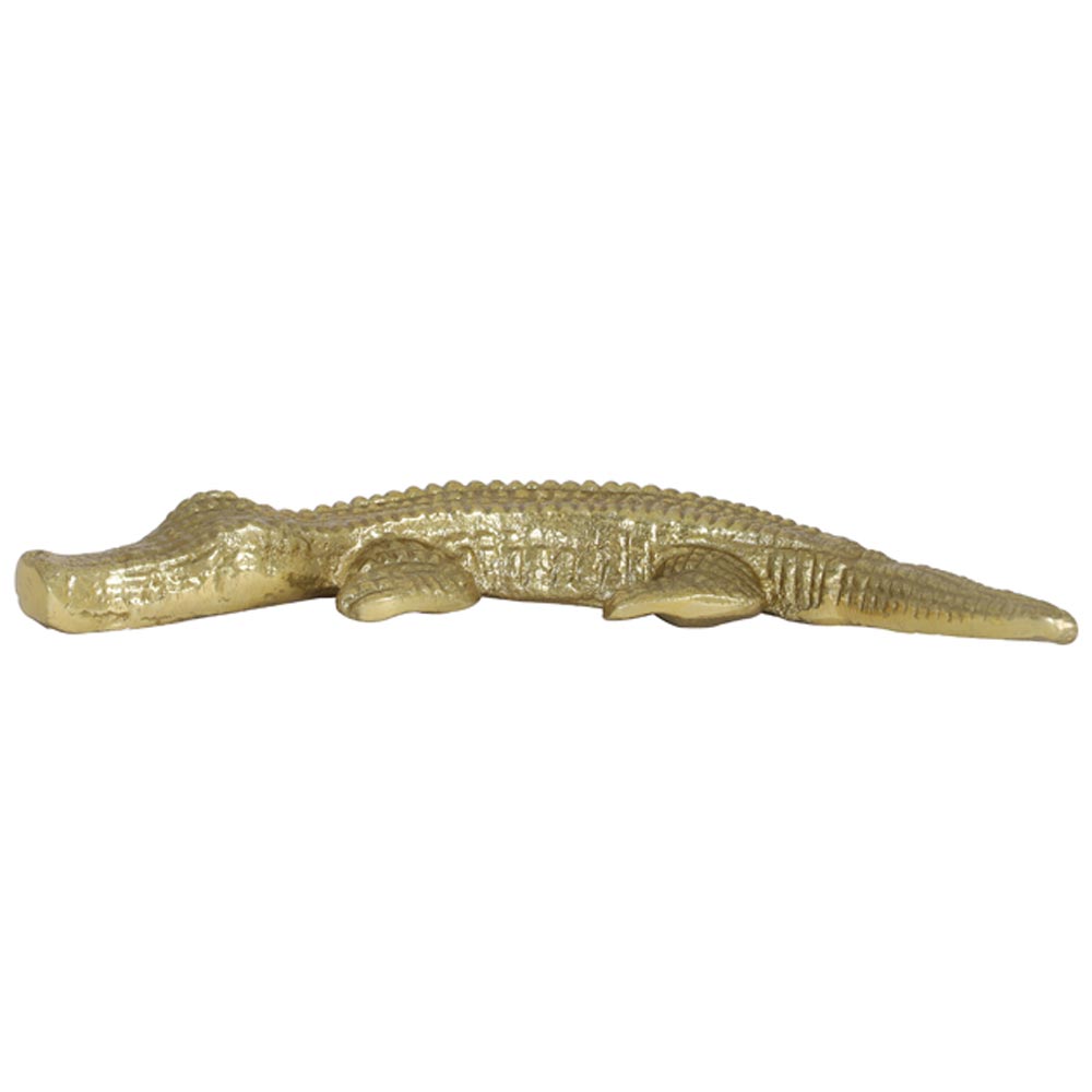 ornament Crocodile antiek brons