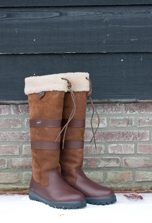 Kilternan outdoorlaars met schapenvacht - Dubarry Outdoor laarzen