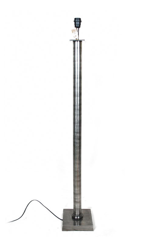 Vloerlamp Pilar tin antiek