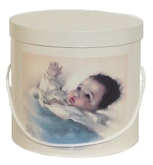Hoedendoos Baby Blauw