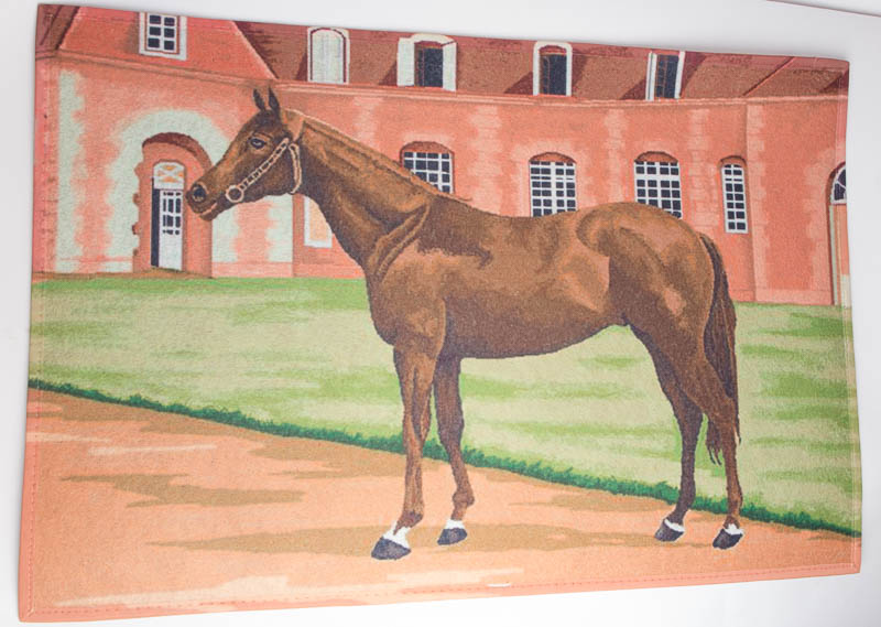 Deurmat Paard