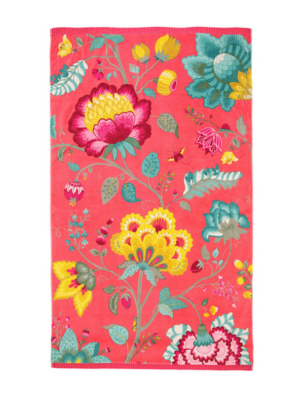 Pip Studio Strandlaken Floral Fantasy Cayenne pip studio kopen in de aanbieding Pip Studio Strandlaken Floral Fantasy Cayenne pip studio kopen in de aanbieding
