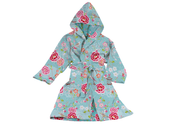 Pip Studio Badjas Birds In Paradise Blauw pip studio kopen in de aanbieding Pip Studio Badjas Birds In Paradise Blauw pip studio kopen in de aanbieding